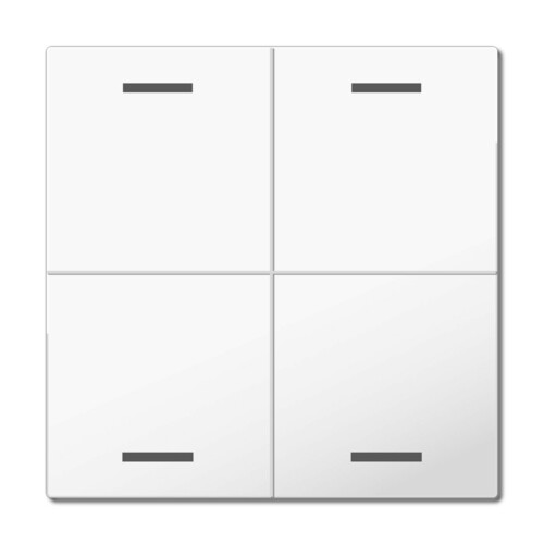 MDT technologies Wippe für KNX Taster Light 63 4-fach TAL-63W4004.02