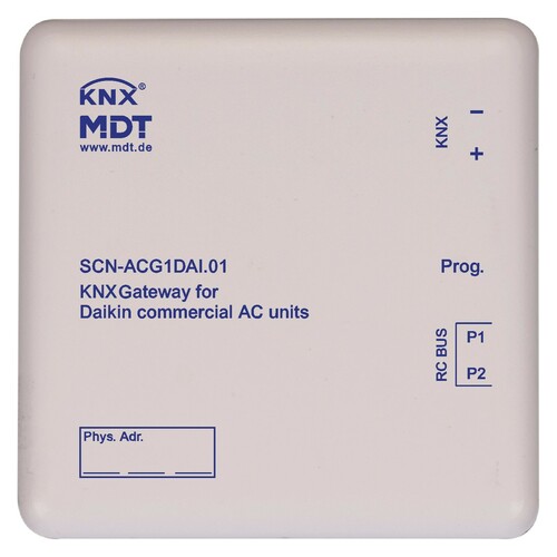 MDT technologies KNX Gateway für Daikin Zweckbau-Klimageräte SCN-ACG1DAI.01 MDT technologies KNX Gateway für Daikin Zweckbau-Klimageräte SCN-ACG1DAI.01