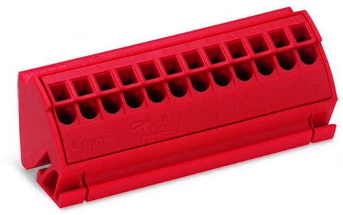 WAGO GmbH & Co. KG Sammelschienenblock 4qmm rot 812-103 WAGO GmbH & Co. KG Sammelschienenblock 4qmm rot 812-103