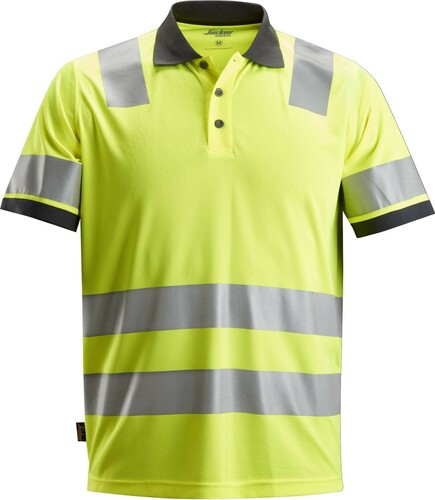 Snickers Workwear AW HV Poloshirt, Klasse 2 Gr.XL signalgelb 27306600007