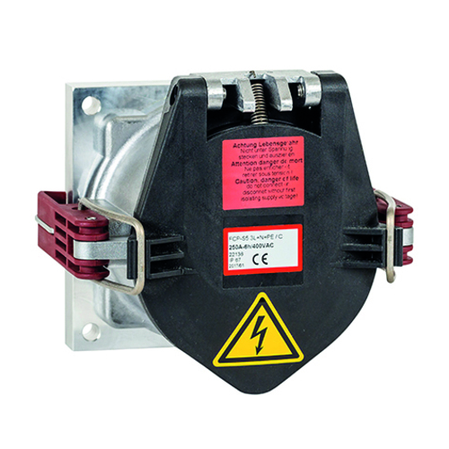 Mennekes Anbausteckdose 250A4p7h 500V IP67 75322