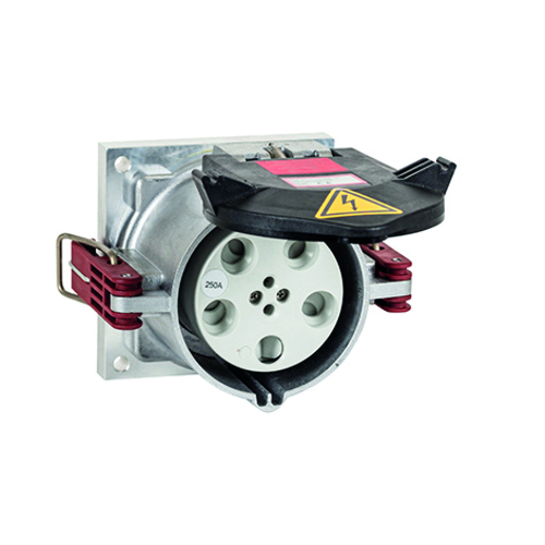 Mennekes Anbausteckdose 250A5p6h 400V IP67 75323