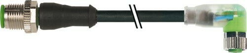 Murrelektronik PUR 3x0.25 schwarz UL/CSA +schleppk. 2m 7000-40641-6300200