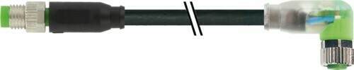 Murrelektronik PUR 3x0.25 schwarz UL/CSA +schleppk. 2m 7000-88041-6300200