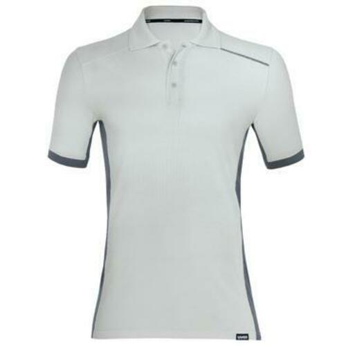 Uvex Poloshirt 7316/hellgrau XXL 8862513