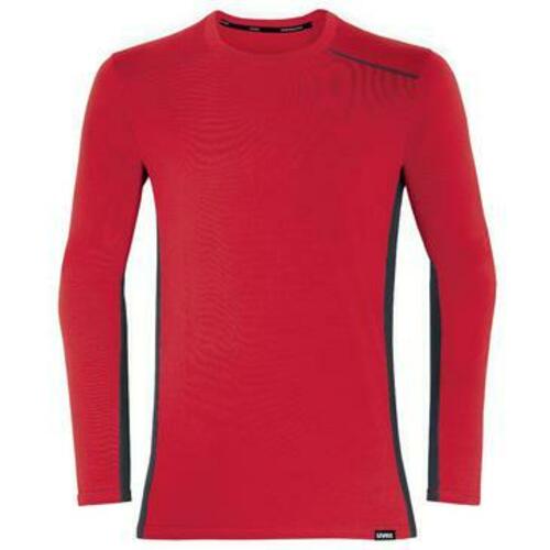 Uvex Longsleeve 7317/rot S 8863809