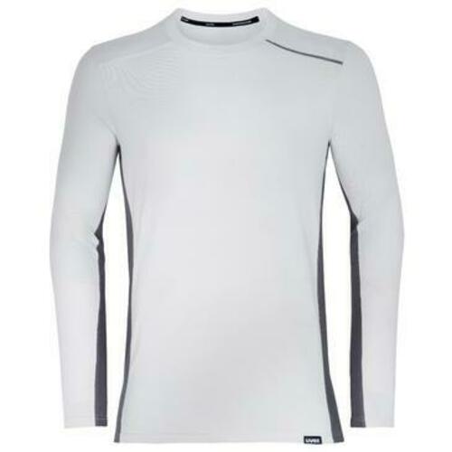 Uvex Longsleeve 7317/hellgrau S 8864109