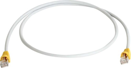 Telegärtner Patchkabel Cat6A 1,0m ge S-FTP,LSZH,Mant.grau 100007986