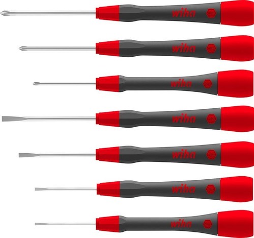 Wiha Feinschraubendreher PF Set Schlitz, PH 7-tlg. 260PK701
