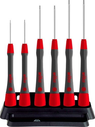 Wiha Feinschraubendreher PF Set 6-kant 6-tlg. Halter 263PK601