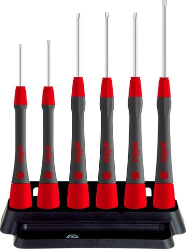 Wiha Feinschraubendreher PF Set T 6-tlg. mit Halter 267PK6M01