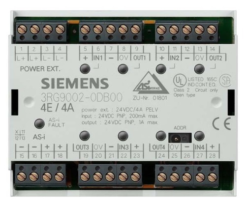 Siemens Dig.Industr. AS-Interface Modul Digital,4E/4A,2/3L 3RG9004-0DA00 Siemens Dig.Industr. AS-Interface Modul Digital,4E/4A,2/3L 3RG9004-0DA00