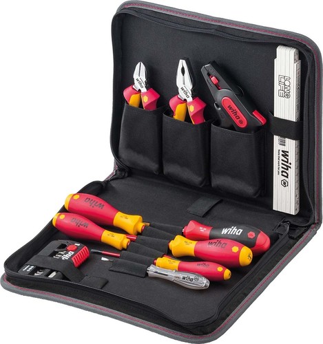 Wiha Werkzeug Set Elektriker 31-tlg. in Tasche 9300035