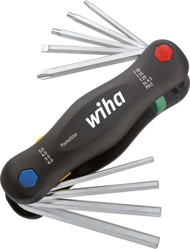 Wiha Multitool PocketStar gemischt 9-tlg. SB351PG9X
