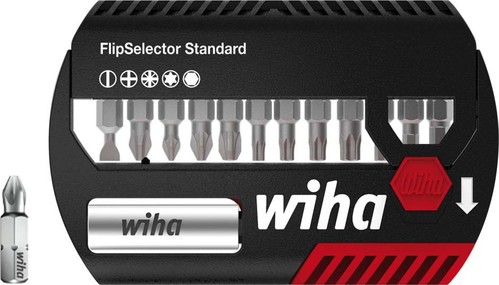 Wiha Bit Set FlipSelector 25mm gemischt 13-tlg. 1/4 SB7947999