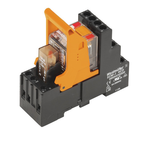 Weidmüller Relaiskoppler 4W 230VAC 6A RCMKITI230VAC4COLD Weidmüller Relaiskoppler 4W 230VAC 6A RCMKITI230VAC4COLD