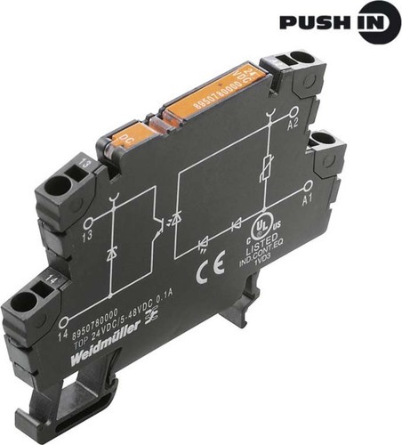 Weidmüller Solid-State-Relais 24-230VAC 100mA TOP24VDC/230VAC0,1A