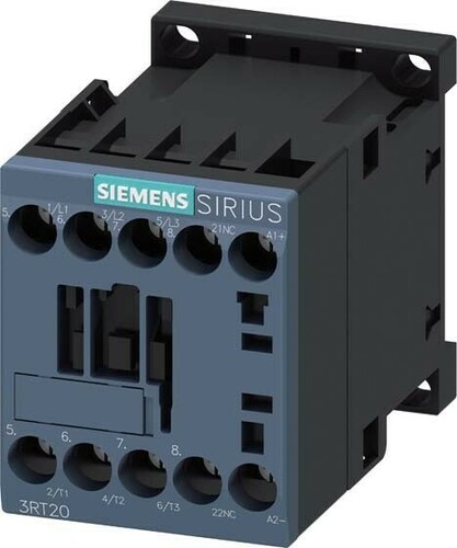 Siemens Dig.Industr. Schütz 24DC 3KW/400V,1Ö 3RT2015-1BB42