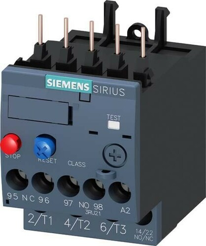 Siemens Dig.Industr. Überlastrelais 0,70-1,0A 3RU2116-0JB0