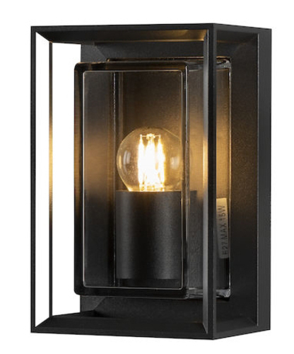 Gnosjö Konstsmide AL Wandleuchte 1x E27, schwarz 7886-750 Gnosjö Konstsmide AL Wandleuchte 1x E27, schwarz 7886-750