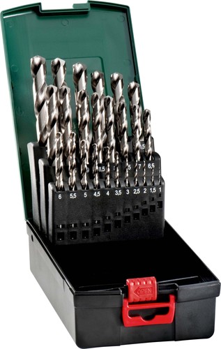 Metabowerke HSS-G-Kunststoffkassette SP 25-teilig 627669000