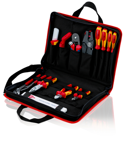 Knipex-Werk Werkzeugtasche Elektro Kompakt 14-teilig 00 21 11