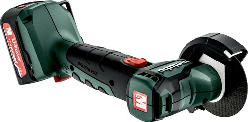 Metabowerke Winkelschleifer-Set 2x2.0Ah mit Koffer PowerMaxx CC 12 BL