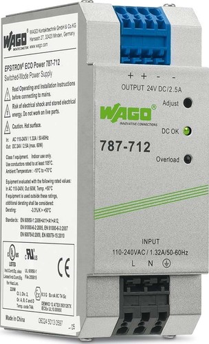 WAGO GmbH & Co. KG Stromversorgung 24VDC 2,5A 787-712