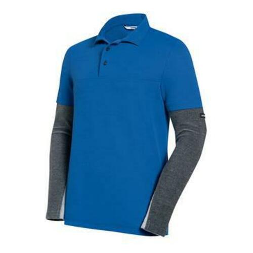 Uvex Poloshirt 7438/blau M 8988210