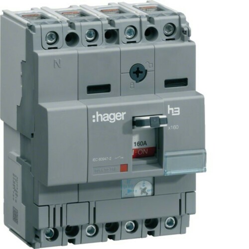 Hager Leistungsschalter X160 4P 40kA 125A HNA126H Hager Leistungsschalter X160 4P 40kA 125A HNA126H