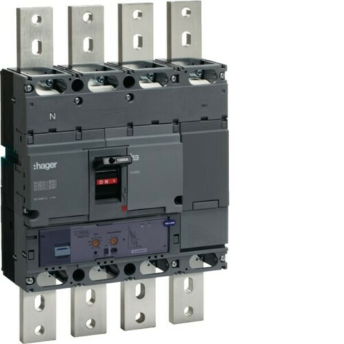 Hager Leistungsschalter h1000 4P 50kA 1000A HNE971H Hager Leistungsschalter h1000 4P 50kA 1000A HNE971H