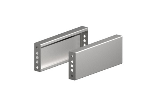 Rittal Sockel-Blende seitlich H:100mm,für T:400mm VX 8660.070 (2 Stück)