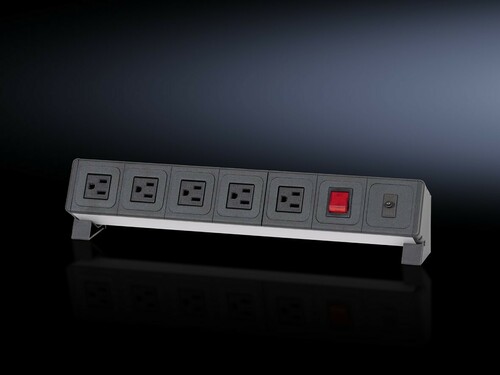 Rittal AS WS 540 Steckdosenleiste US 110 V AS 4051.122 Rittal AS WS 540 Steckdosenleiste US 110 V AS 4051.122