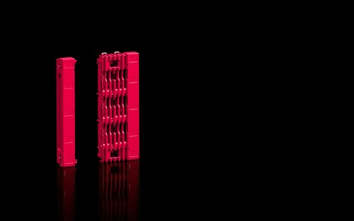 Rittal Endmodul-Set für RiLineX Basismodul 3-polig RX 9360.101 (2 Stück)