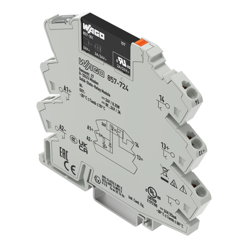WAGO GmbH & Co. KG SSR-Relaisbaustein 24VDC,24-24VDC/2A 857-724