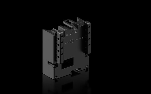 Rittal Erweiterungsblock für Geräteadapter B: 54 RX 9365.751 (VE8) Rittal Erweiterungsblock für Geräteadapter B: 54 RX 9365.751 (VE8)