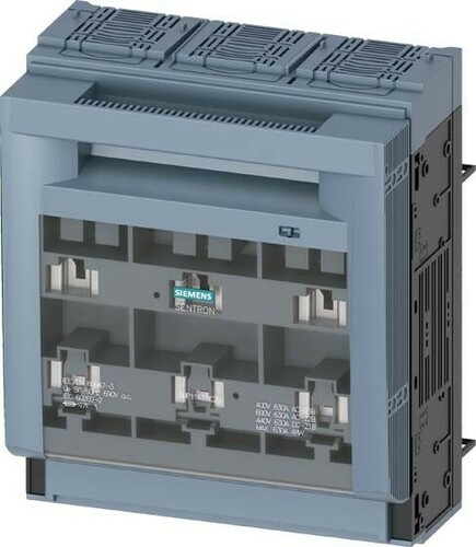 Siemens Dig.Industr. Sicherungslasttrenner 3p NH3 630A 60mm 3NP1163-1BC20