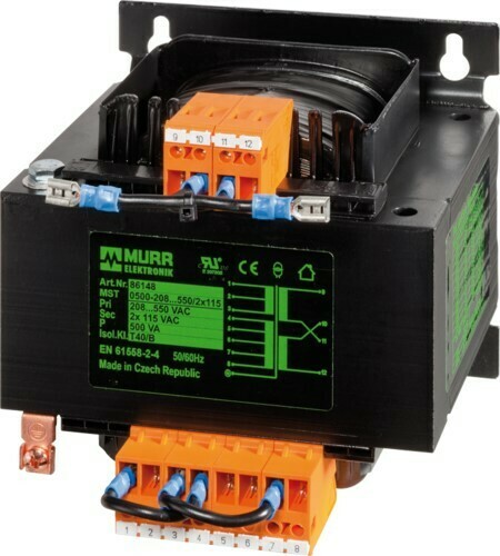 Murrelektronik 1Ph.-Transformator P:2500VA 86154 Murrelektronik 1Ph.-Transformator P:2500VA 86154