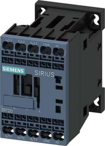 Siemens Indus.Sector Schütz 230AC 3KW/400V,1Ö,3p 3RT2015-2AP02