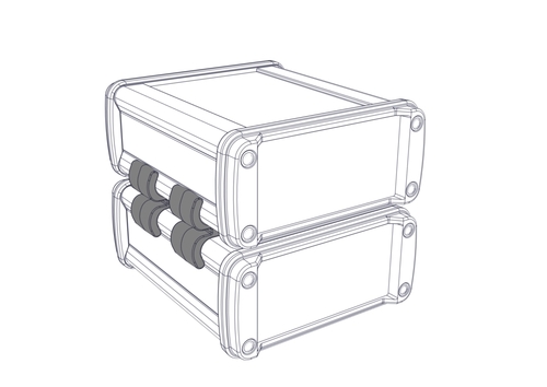Rose System Fuß-/Verbindungselement 100 075090070 Rose System Fuß-/Verbindungselement 100 075090070