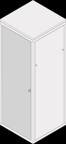 Schroff Stahlblechtür 21117188