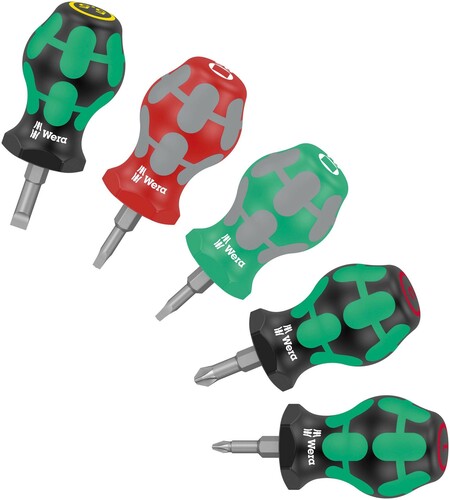 Wera Werk Schraubendrehersatz Stubby Set 3 05008872001
