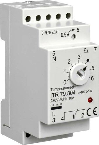 Alre-it Hutschienenregler elektron,-10bis+40Gr ITR 79.408