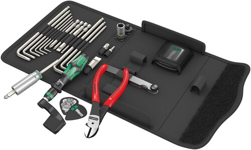 Wera Werk Bit-Sortiment GitarrenWerkzeugsatz 05134015001