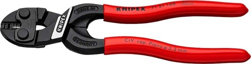 Knipex-Werk Kompakt-Bolzenschneider 160mm gerade Form 71 31 160