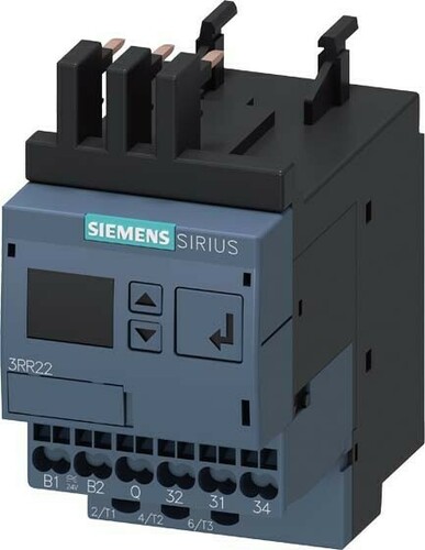 Siemens Dig.Industr. Überwachungsrelais 1,6-16A 20-400Hz 1W 3RR2241-2FA30