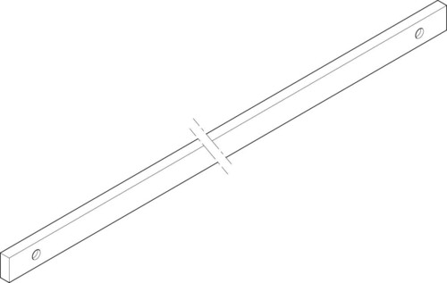 ABN Sammelschiene 250A,1p.,2-feldrig GCU102N