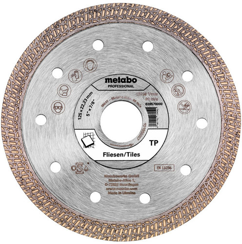 Metabowerke Diamanttrennscheibe 125x22,23mm TP profess.628579000
