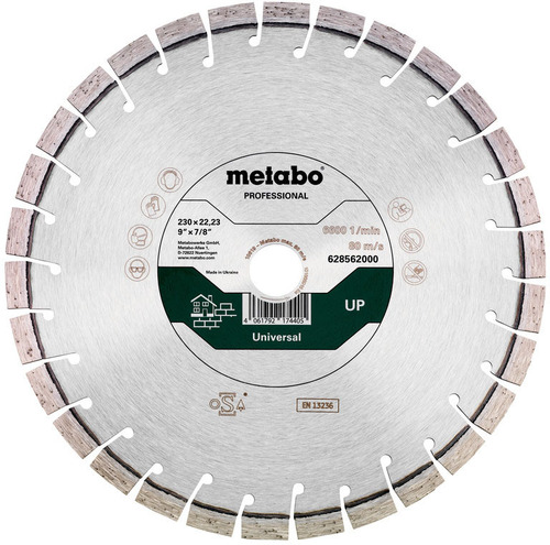 Metabowerke Diamanttrennscheibe 230x22,23mm UP 628562000