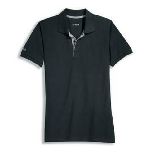 Uvex Poloshirt 8916/schwarz S 9892909